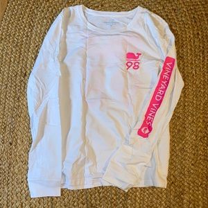 Vineyard vines womens long sleeve cotton tee